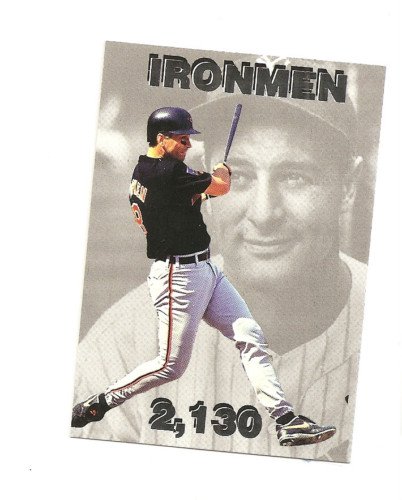 CAL RIPKEN, JR IJ Headline #1 Lou Gehrig silver foil Parallel 1/250