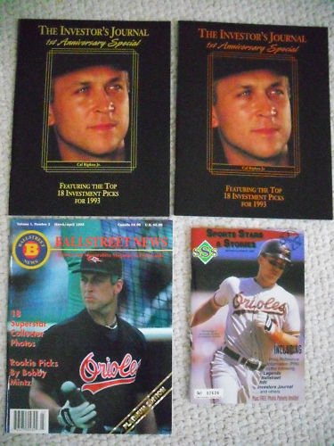 Cal RIpken Magazine Lot of 4 Rare L@@k!