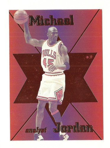 Michael Jordan Hot Pick Rare Copper Foil Analyst Parallel 1996 Unique