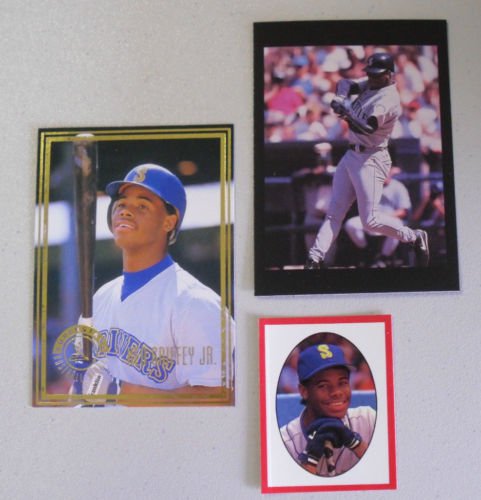oddball lot Ken Griffey, Jr Error Miniature and Superstars #31 Rare