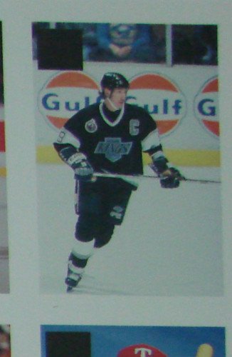 Wayne Gretzky Very Rare Error Card Investor's 1/3? Foil NM-MT Expertly cut