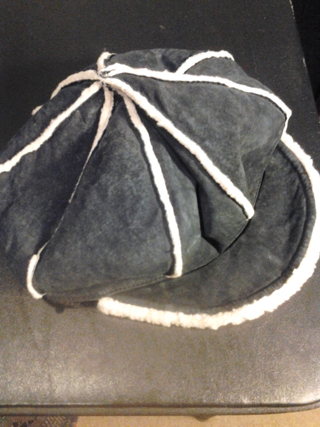 Brand New Beautiful Black Women's Suede Fall/Winter Cap