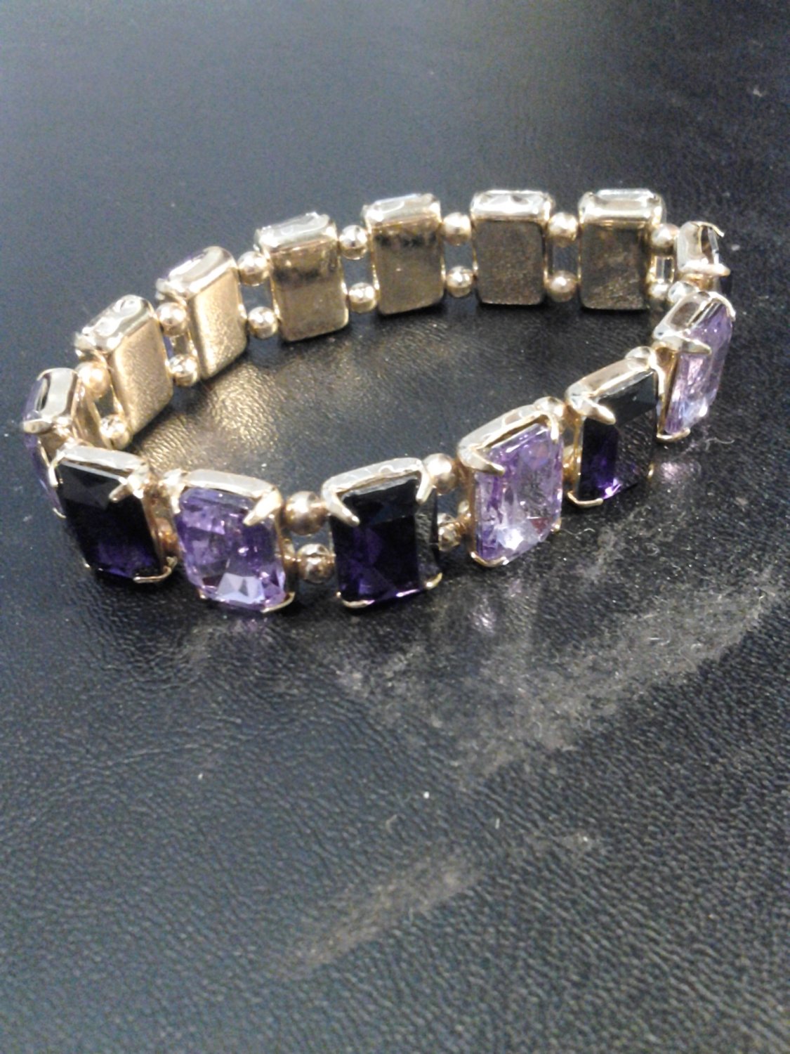 Brand New Beautiful Costume Purple Jewel Bracelet