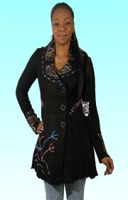 Brand new Sioni By Milano Fall/Holiday Size S Black Knit Cardigan