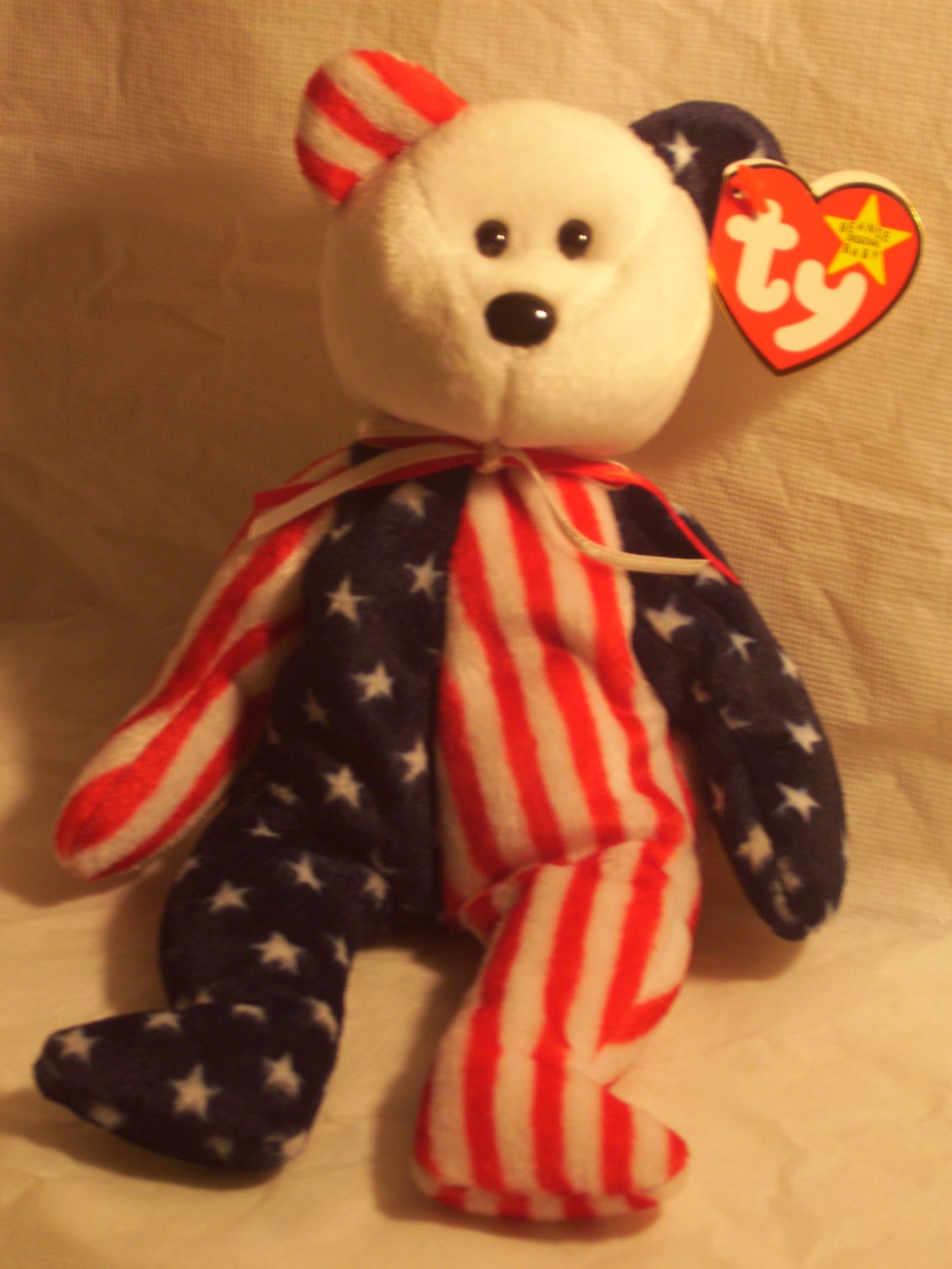 Spangle "the american bear"**RETIRED**Ty beanie baby