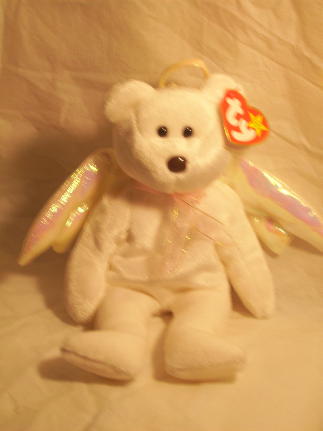Halo "the Angel bear"**RETIRED**Ty beanie baby