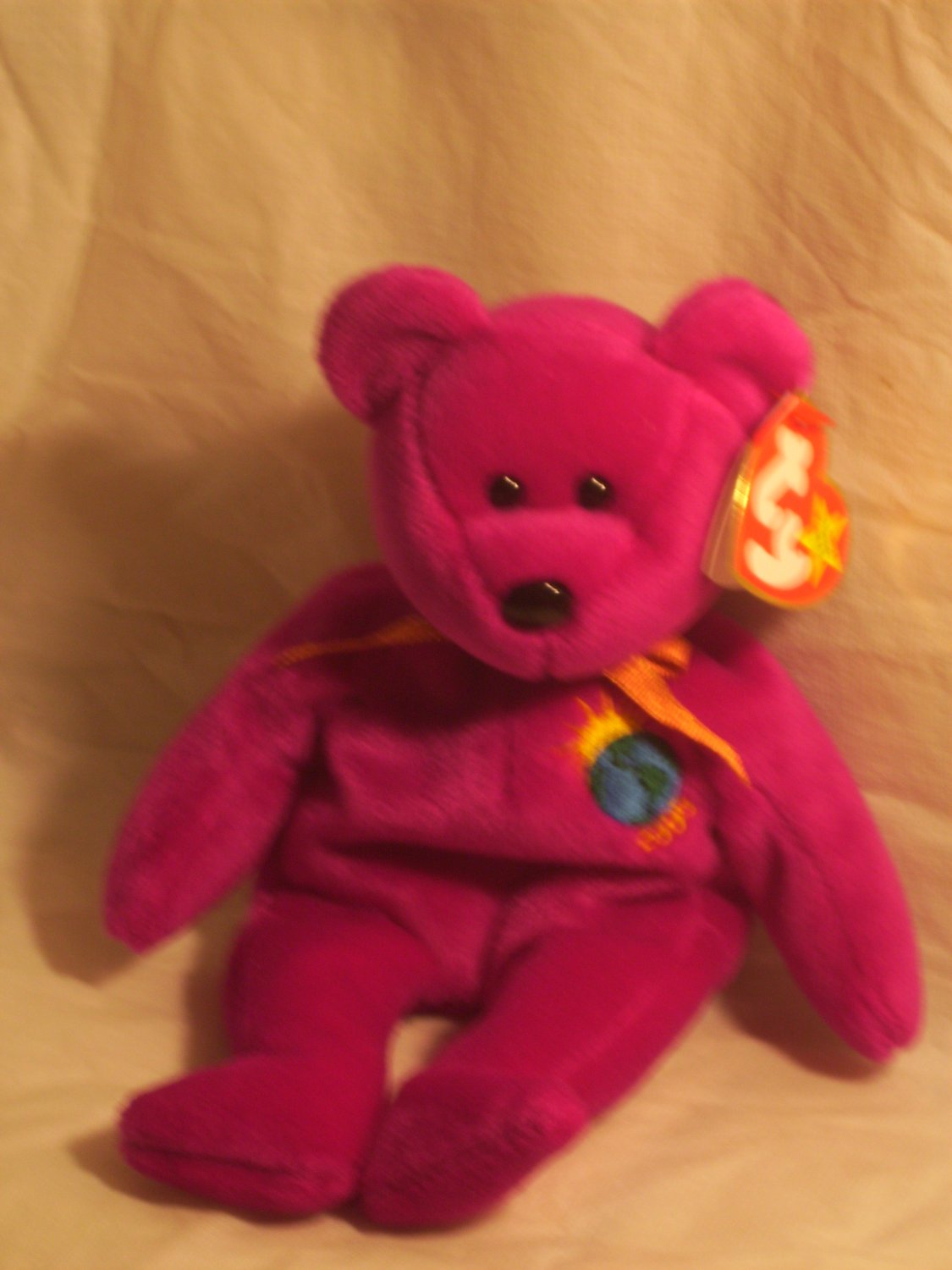 Millennium "the bear"**RETIRED**Ty beanie baby