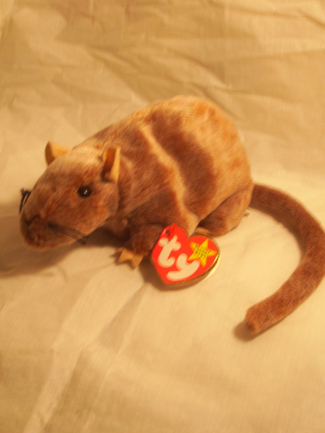 Tiptoe "the mouse" **RETIRED**Ty beanie baby