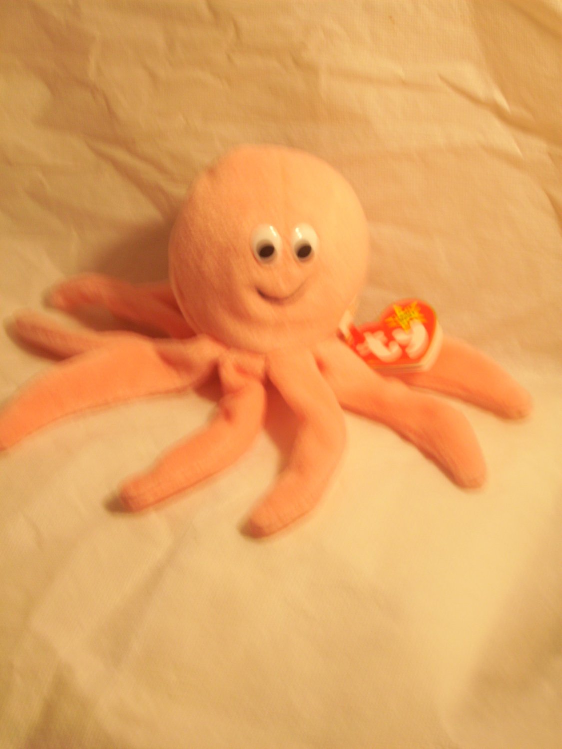 Inky "the octopus"**RETIRED**Ty beanie baby