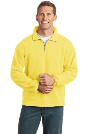 1/4 zip sweatshirt -yellow