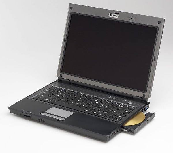 Compal HGL31 laptop notebook Celeron M 410 100GB 512MB DVD/CD-RW fingerprint reader - $20 rebate