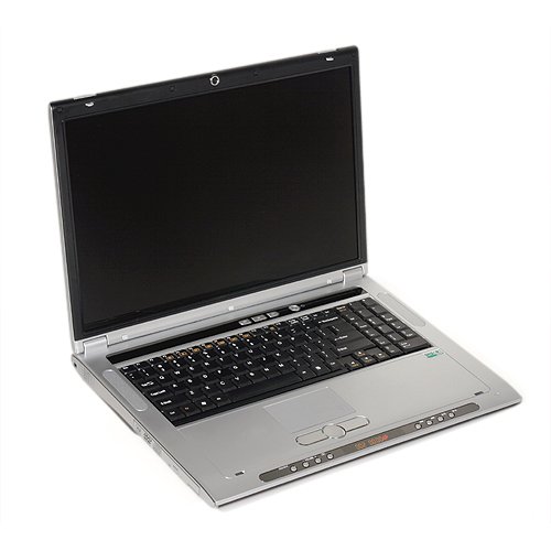 Clevo M570U WXGA laptop notebook Core 2 Duo Merom T7400 nVidia 7800GTX 100GB 2GB DVD