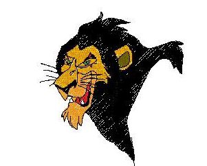 Lion King Scar Embroidery Design