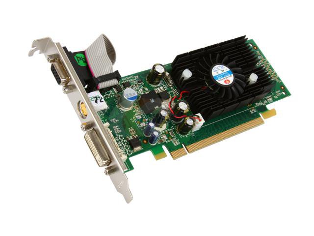 128MB Jaton PX7200GS PCI-Express x16 DVI VGA VIDEO-PX7200GS-LP