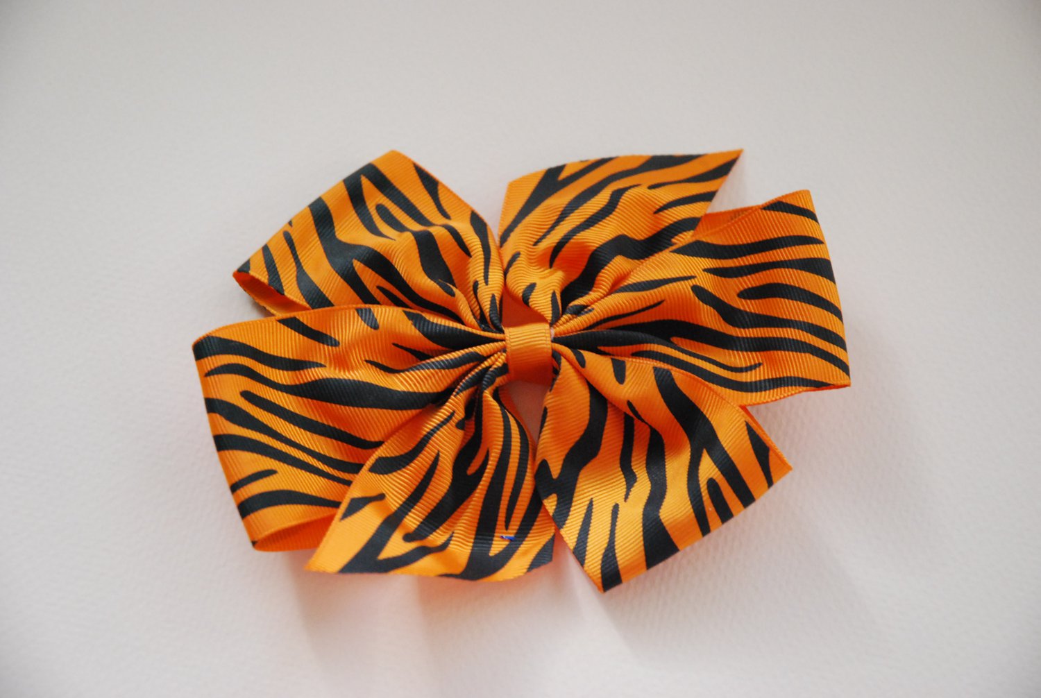 Zebra Pinwheel Bow