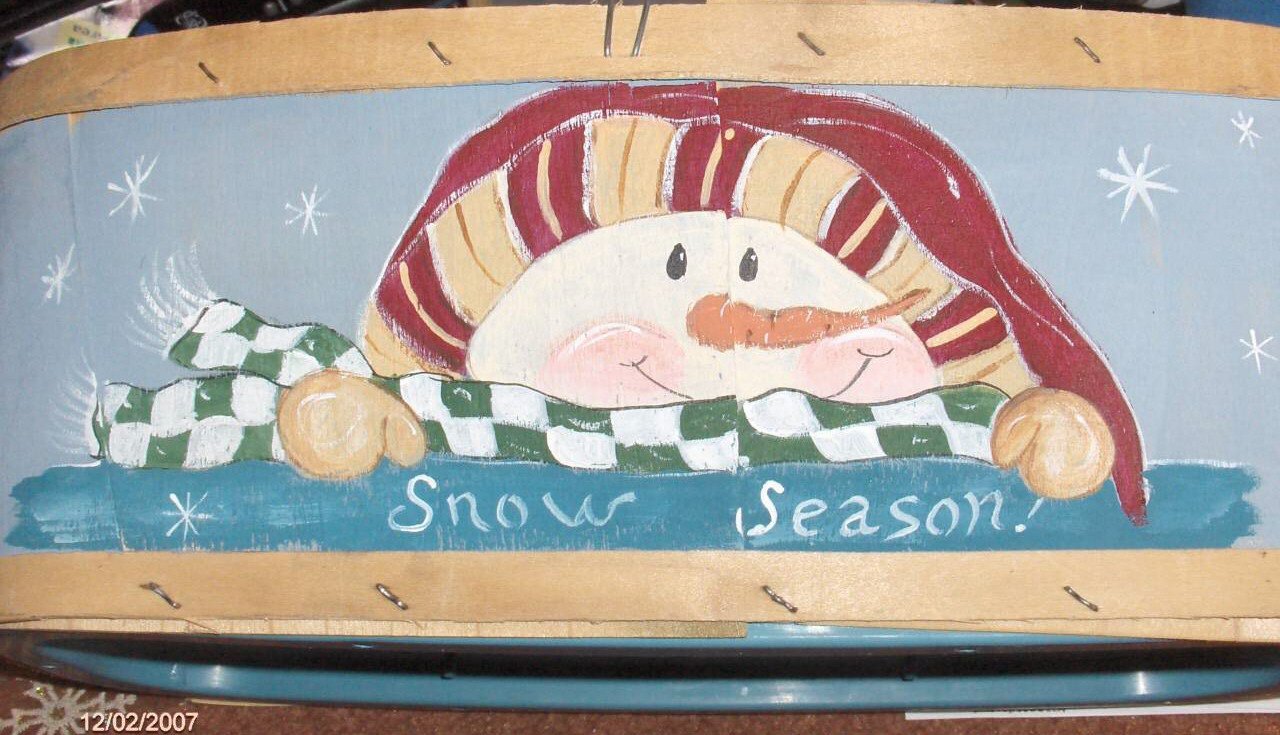 Snow Season Basket