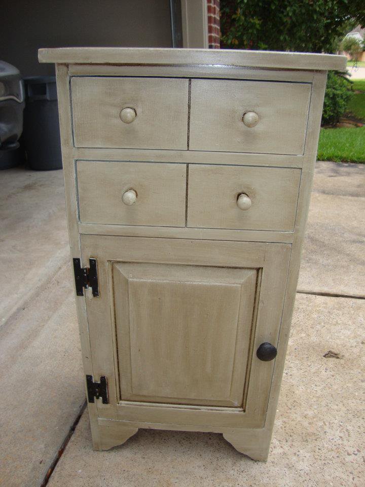 Distressed Night Stand