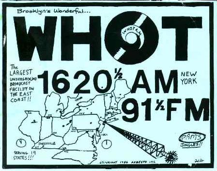 WHOT 91.5 and 1620 Brooklyn July 5, 1986 2 CDs