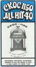 CKOC Ronald J. Morey March 1, 1972 1 CD