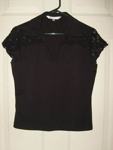 WOMENS UNIFORM BY JOHN PAUL RICHARD TOP SIZE S CUTE
