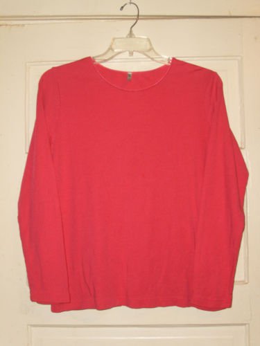 Women's White Stag Knit Top Size 16/18