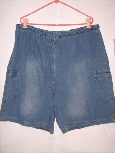 Premier International Blue Denim Jean Shorts size 3X