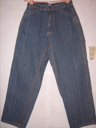 Premier International Blue Denim Cargo Jeans size 32x30