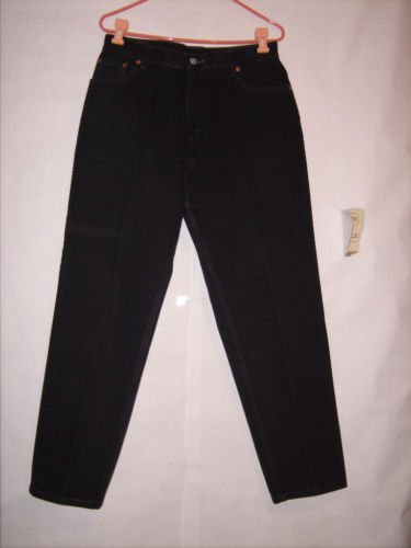 Levi's 550 Black missing levi's on red tag Jeans sz 14