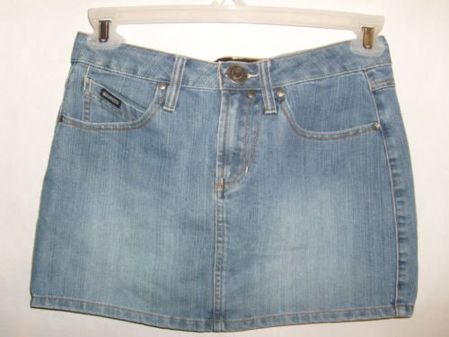 Squeeze Jeans Brand Mini Jean Skirt size 5/6