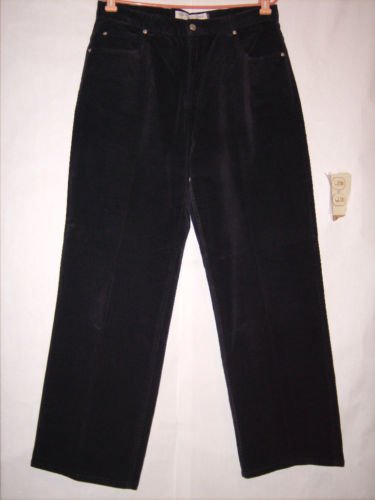 Mountain Lake Black Corduroy Boot Stretch Pants Size 34