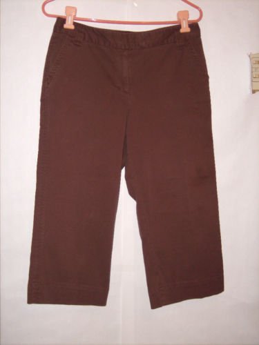 Style & Co. Brown Dress Pant Capris size 8
