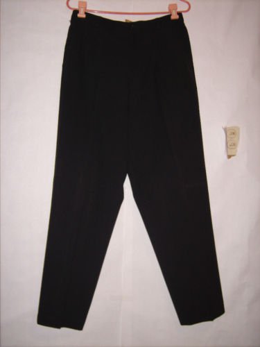 Liz Baker Essentials Black dress Pants size 14 pleated