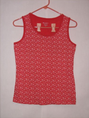 No Boundaries Floral Print Knit Tank Top size XL Junior