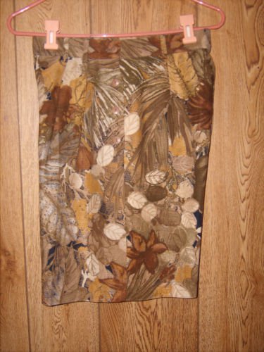 Rafaella Woodmen Print dress Shorts size 8 EUC