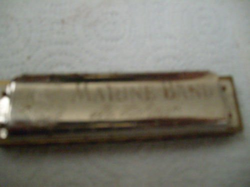 Vintage M. Hohner Harmonica Marine Band germany fare