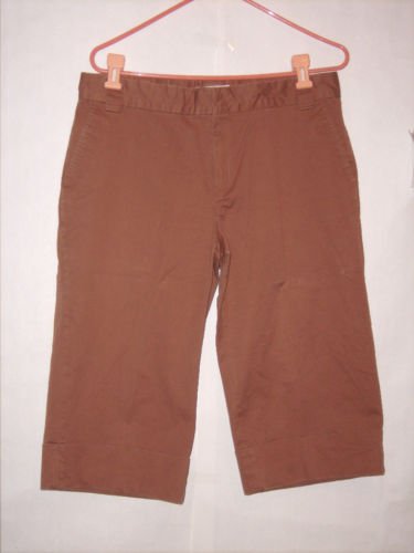 Wheatherproof Brown Dress Pant Capris Size 12