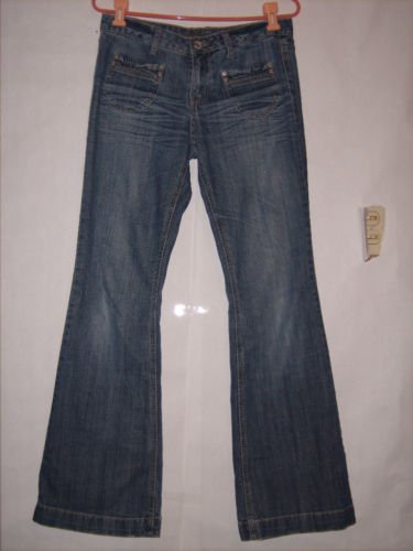 Mudd Distressed Flare denim Jeans size 7 Juniors