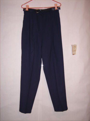 Requirements Blue Dress Pants size 10P EUC w/belt