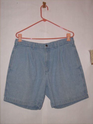 Dockers Khakis pleated denim Jean Shorts size 36