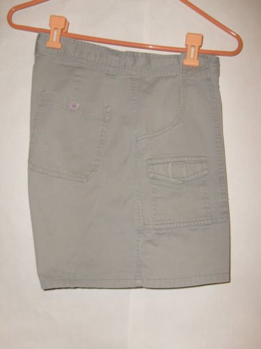 Faded Glory Gray Khaki Shorts size 10