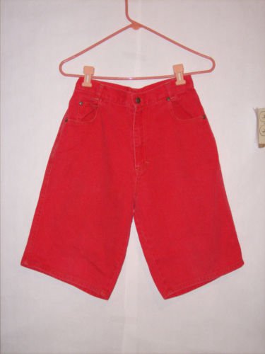 Global Generation dark orange Denim Jean Shorts size L