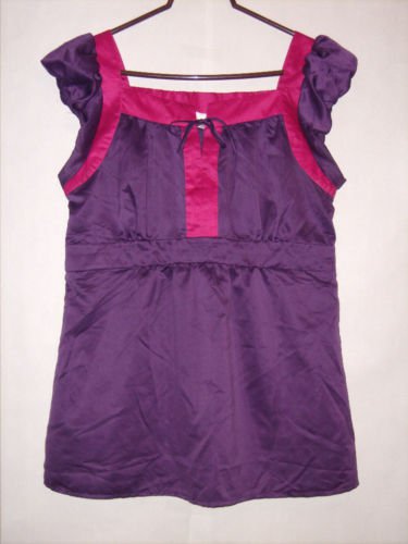 Chadwicks Sleeveless Summer Blouse Top Size 16