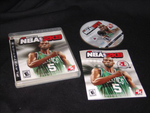 Playstation 3 Video game NBA 2K9 in very good condition with book