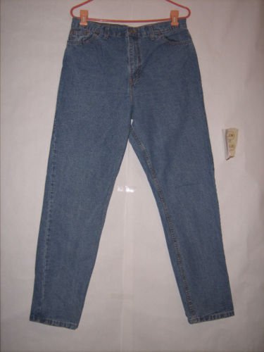 Faded Glory Classic Fit Blue Denim Jeans size 14 Average
