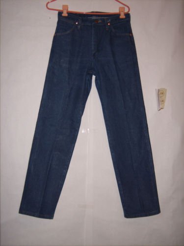 Men's Wrangler Classic Blue Denim Straight Leg Jeans size 29x30 EUC