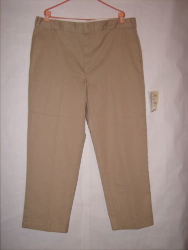 Dickies Beige khaki chinos dress Pants size 44x30