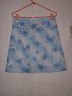 Exact Change Blue floral Print Cotton skirt with lining Size 11 Juniors