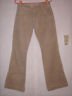 Hydraulic Corduroy beige Boot Cut Low Pants size 7/8
