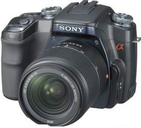Sony α (alpha) DSLR-A100 (body) (black)
