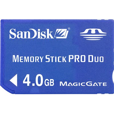 MemoryStick Pro Duo - 4 GB